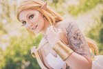 Cosplay-Cover: BOTW Zelda white Dress