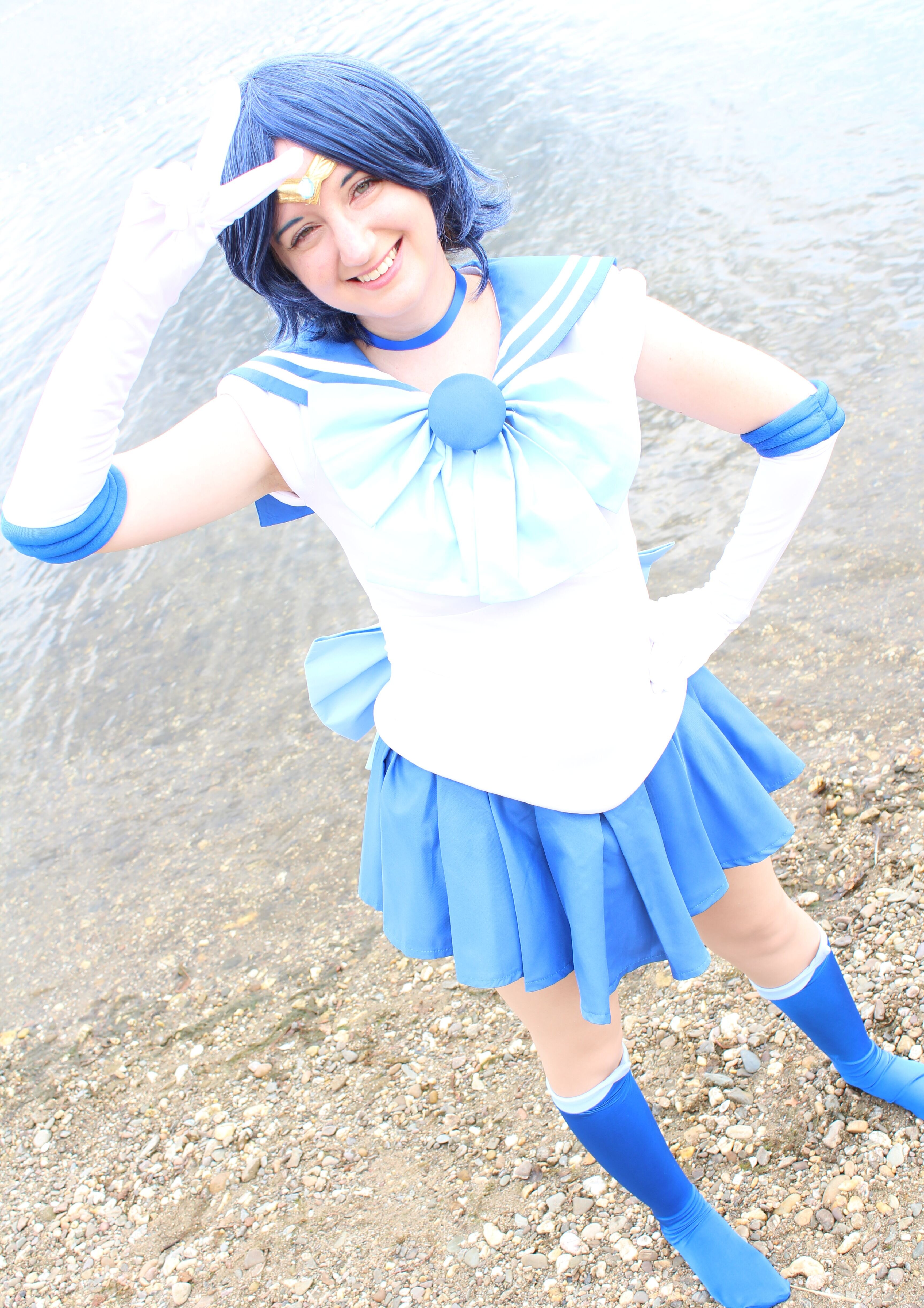 Cosplay-Cover: Sailor Merkur