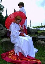 Cosplay-Cover: Sakura * Flammen Kimono*