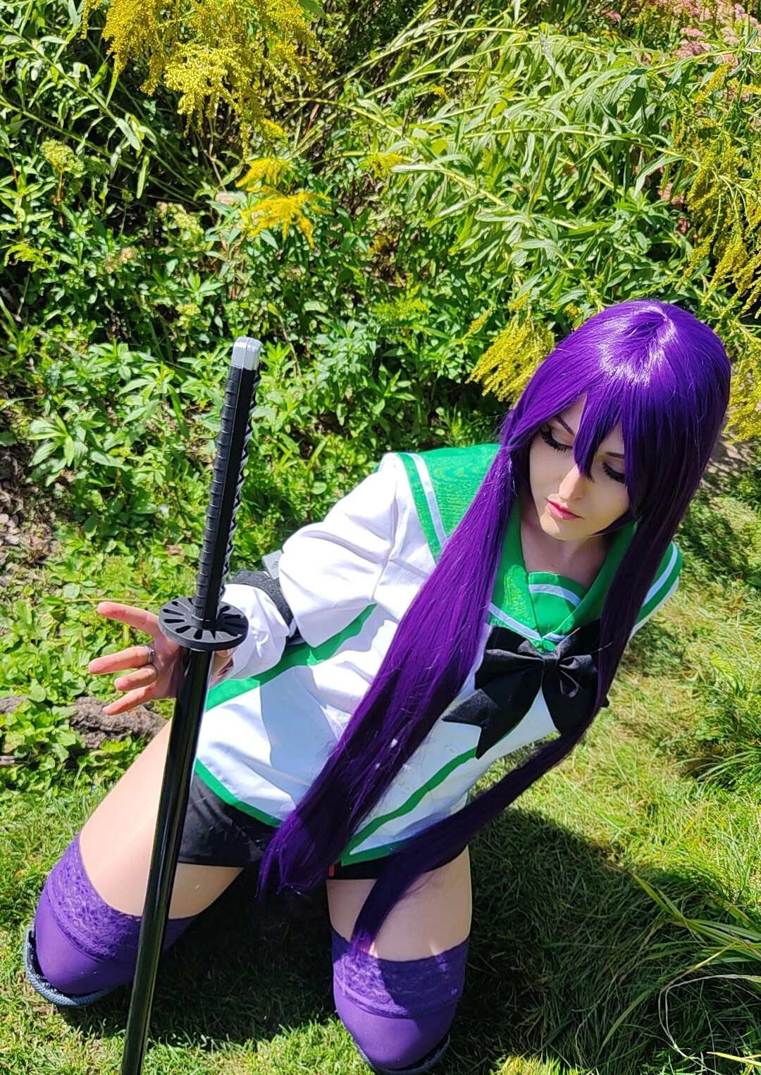 Cosplay-Cover: Saeko Busujima [戦い]