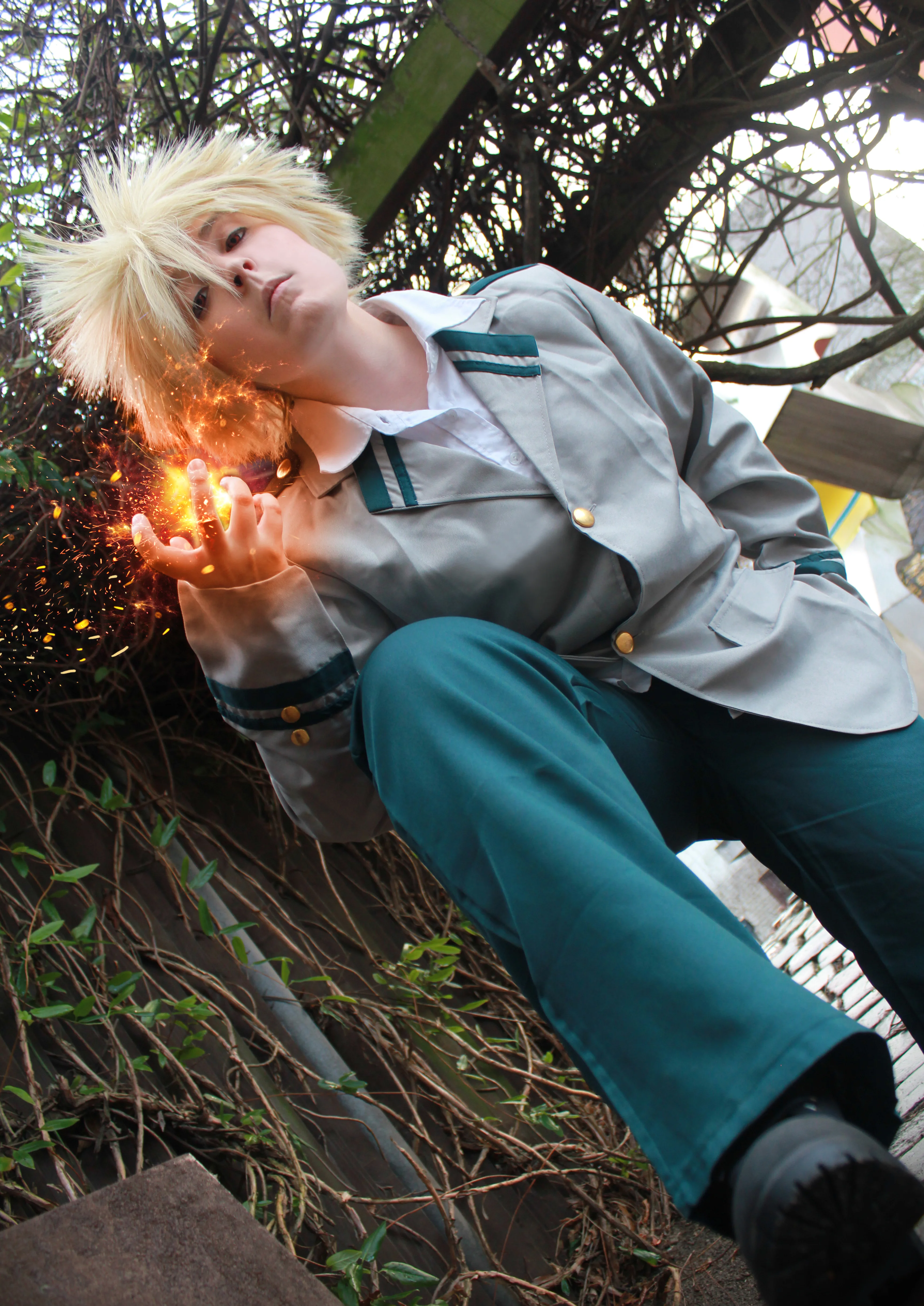 Cosplay-Cover: Katsuki Bakugou [School]