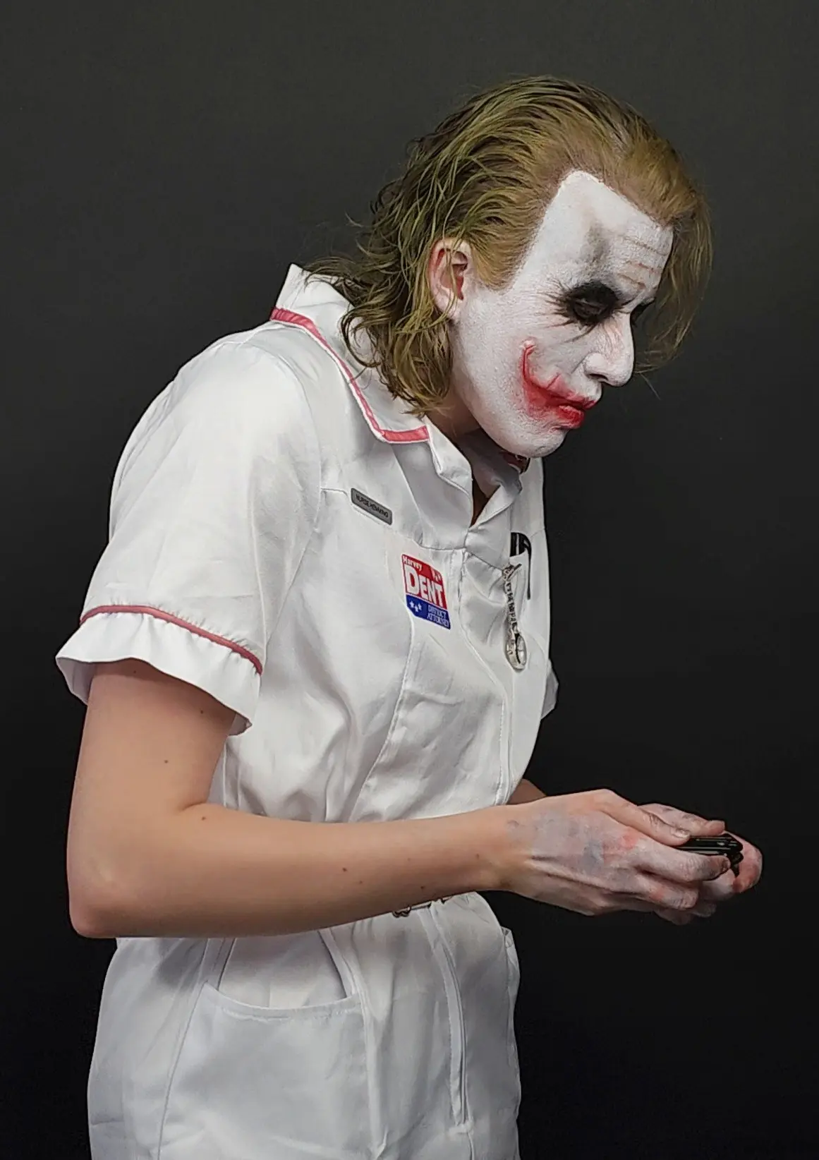 Cosplay-Cover: Nurse Joker(the dark knight)