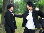 Cosplay-Cover: Momoshiro Takeshi  -Schuluniform (桃城 武)