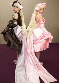 Cosplay-Cover: Elda Pink Dress Manga Vers