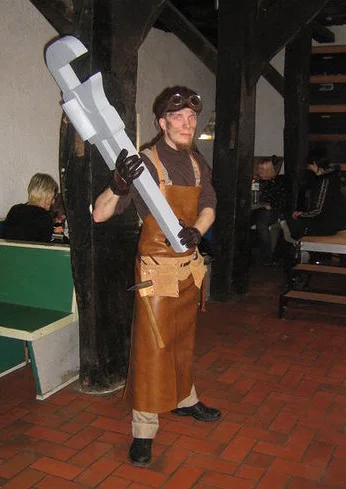 Cosplay-Cover: Steampunk Mechanic