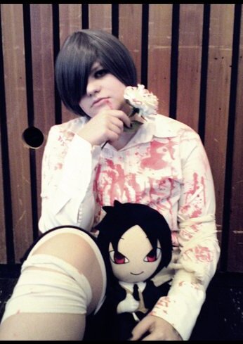 Cosplay-Cover: Ciel Phantomhive [Own Bloody-Halloween Version]