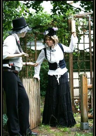 Cosplay-Cover: Frau Bürgermeister (Daijoubu Westernshow)