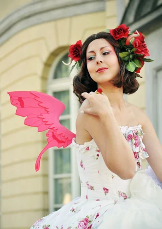Cosplay-Cover: Eos - demon of roses