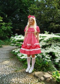 Cosplay-Cover: Bodyline - polkadot OP - red