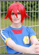 Cosplay-Cover: Kiyama Hiroto (Inazuma Japan Trikot)