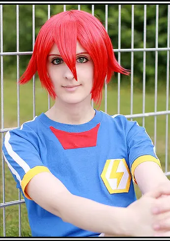 Cosplay-Cover: Kiyama Hiroto (Inazuma Japan Trikot)