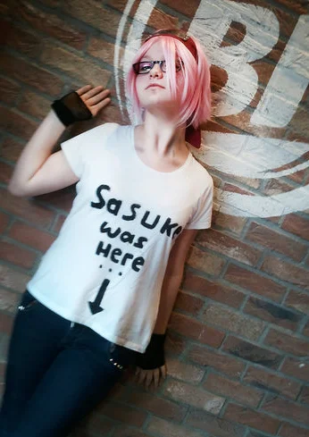 Cosplay-Cover: Sakura Haruno [ Sasuke was here...] //Shippuuden//