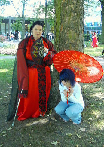 Cosplay-Cover: Geisha