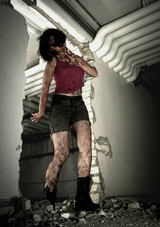 Cosplay-Cover: Female Zombie (RE2)