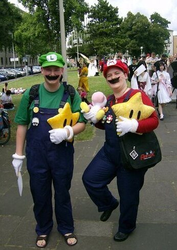 Cosplay-Cover: Mario