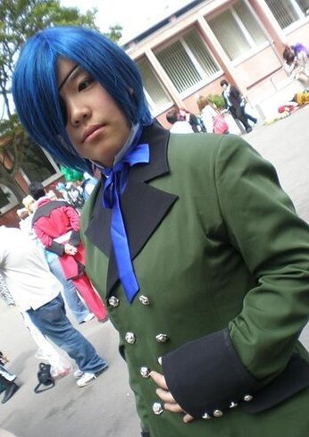 Cosplay-Cover: Ciel Phantomhive シエル [green Version]