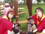 Cosplay-Cover: Harry im Quidditch-Dress