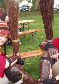 Cosplay-Cover: Harry im Quidditch-Dress