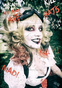 Cosplay-Cover: Harley Quinn (Eigenversion)
