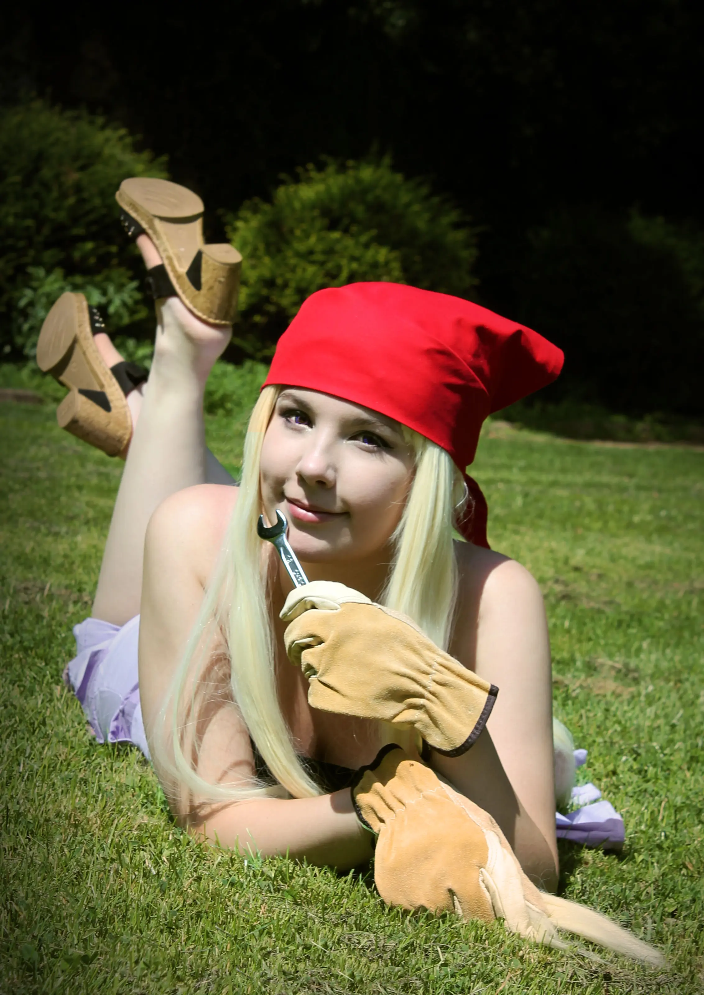 Cosplay-Cover: Winry Rockbell