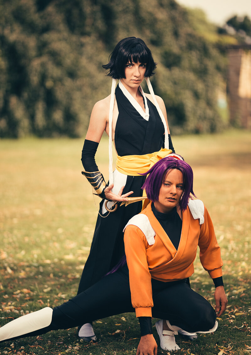 Cosplay-Cover: Yoruichi Shihoin