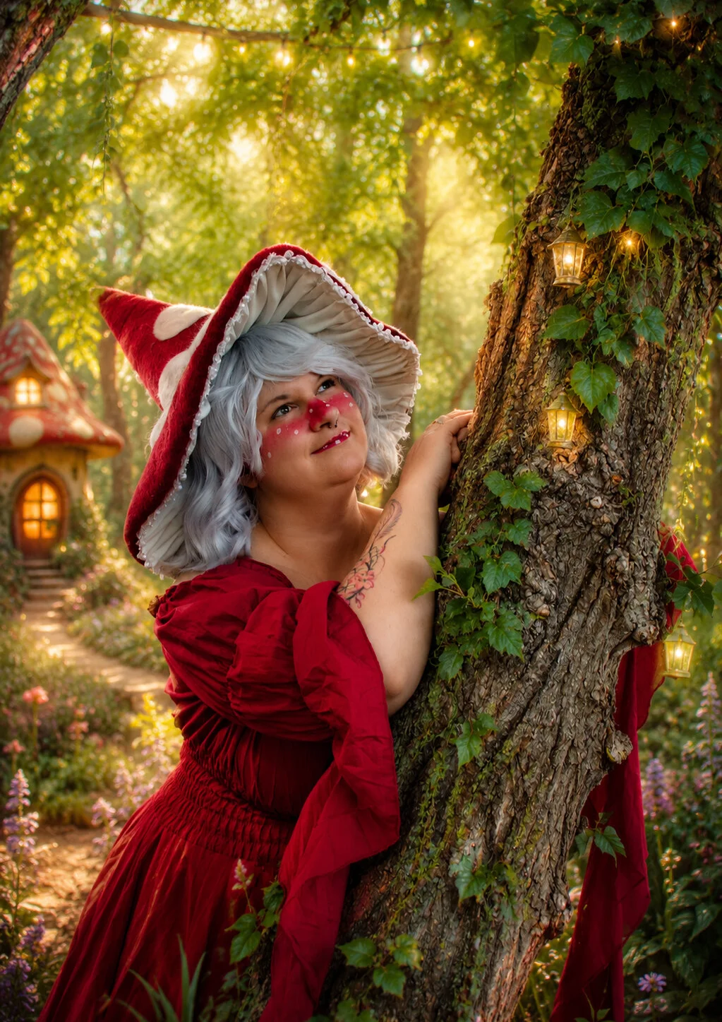 Cosplay-Cover: Amanita muscaria (Hexe)