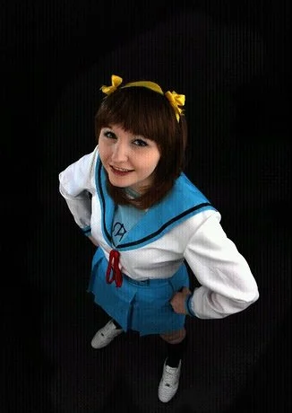 Cosplay-Cover: Haruhi Suzumiya ➣ School Uniform