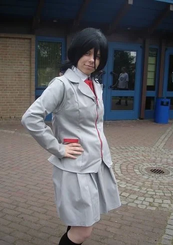 Cosplay-Cover: Kuchiki Rukia [Schuluniform]