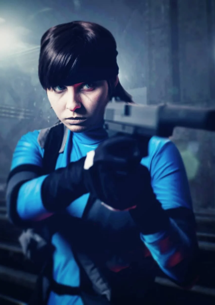 Cosplay-Cover: Solid Snake MGS2