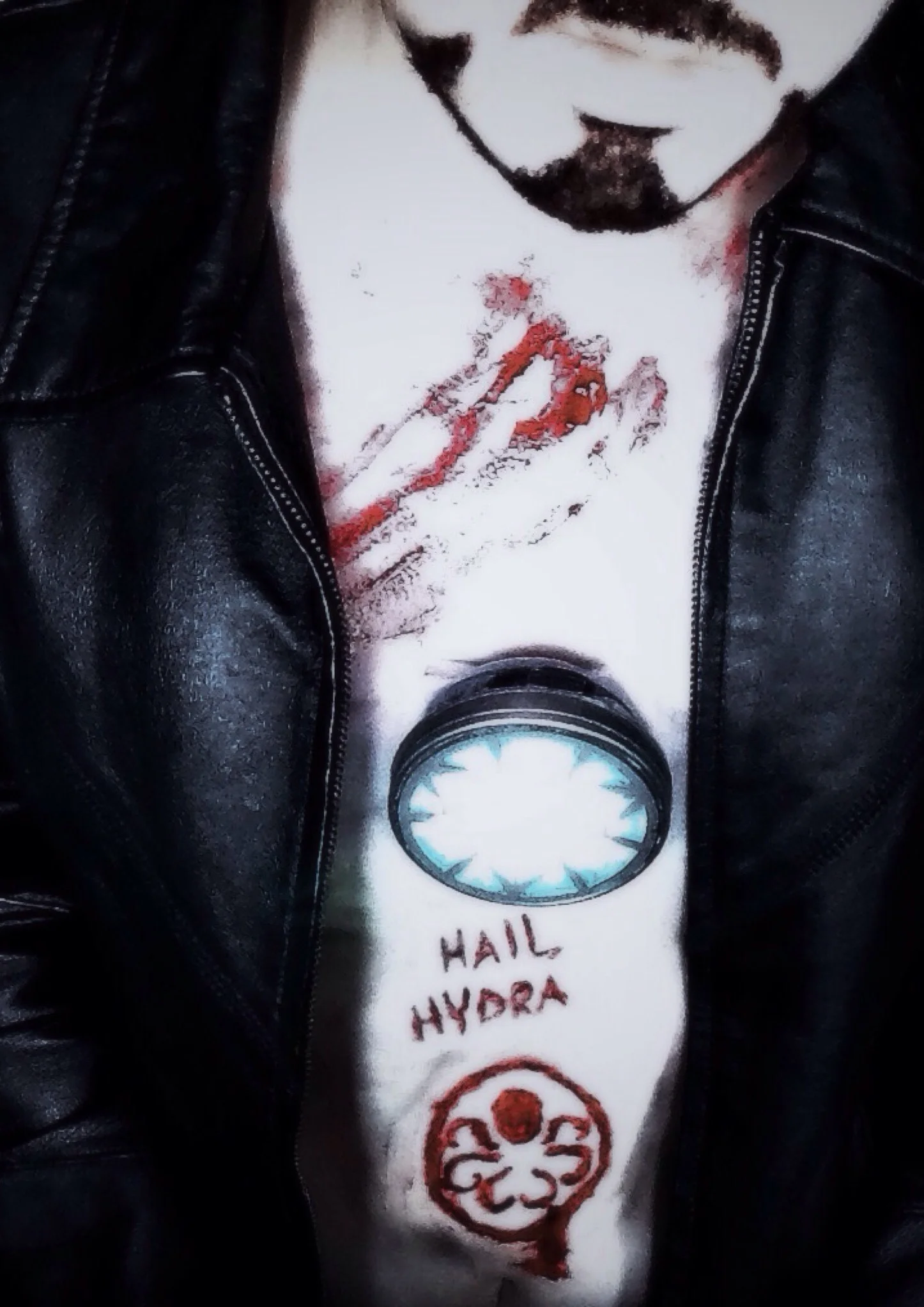 Cosplay-Cover: Tony Stark (HYDRA Steve  tortured)