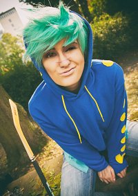 Cosplay-Cover: Carter Howe - Pacman Hoodie