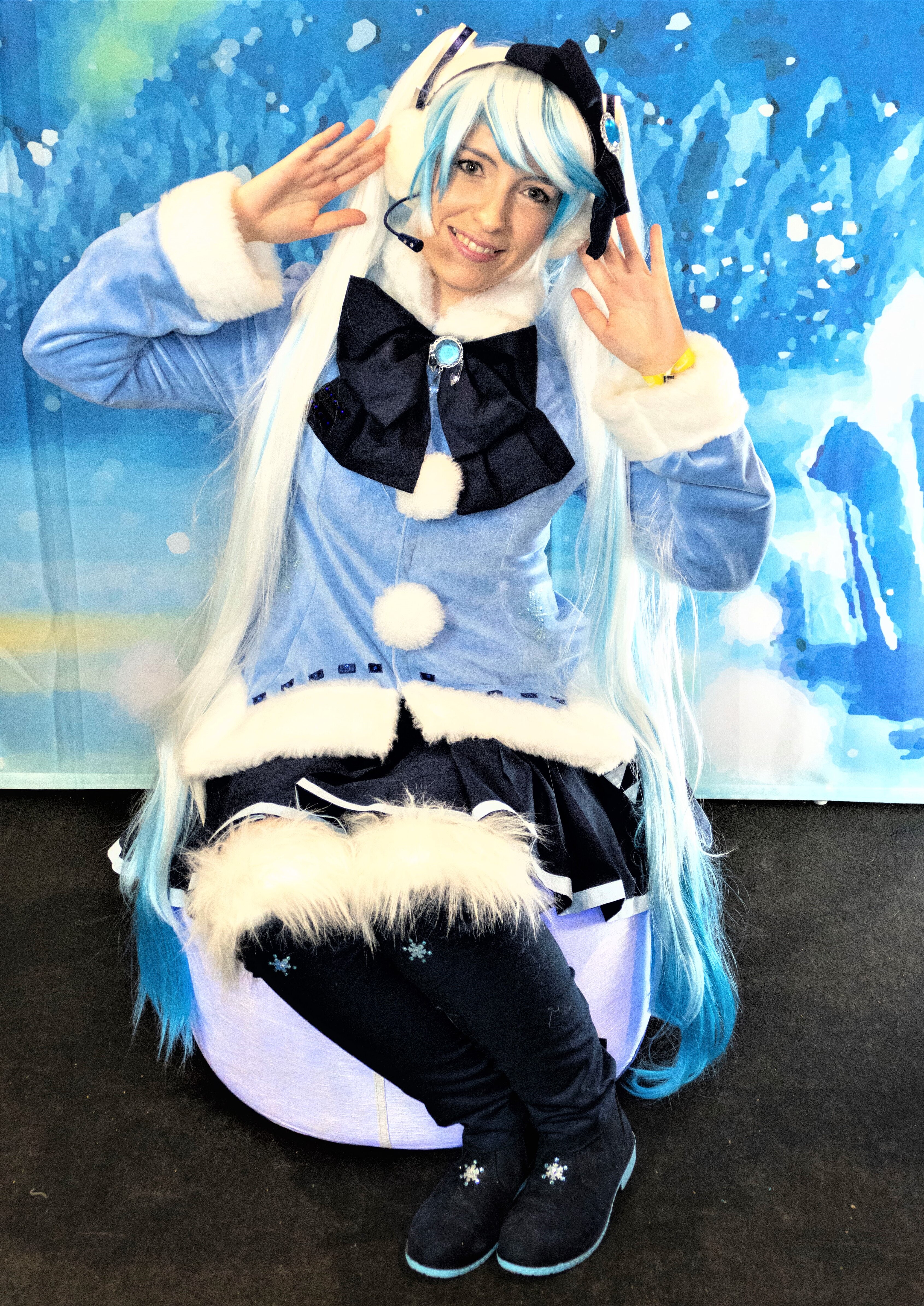 Cosplay-Cover: Snow Miku 2012