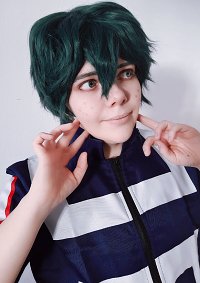 Cosplay-Cover: Izuku Midoriya Trainingsversion