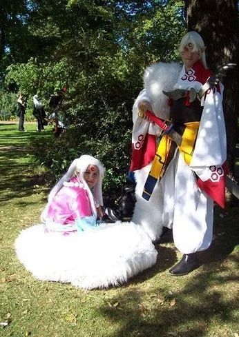 Cosplay-Cover: Sesshoumarus Mutter [Kimono-Version]