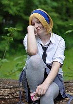 Cosplay-Cover: Naruko Uzumaki High School Outfit