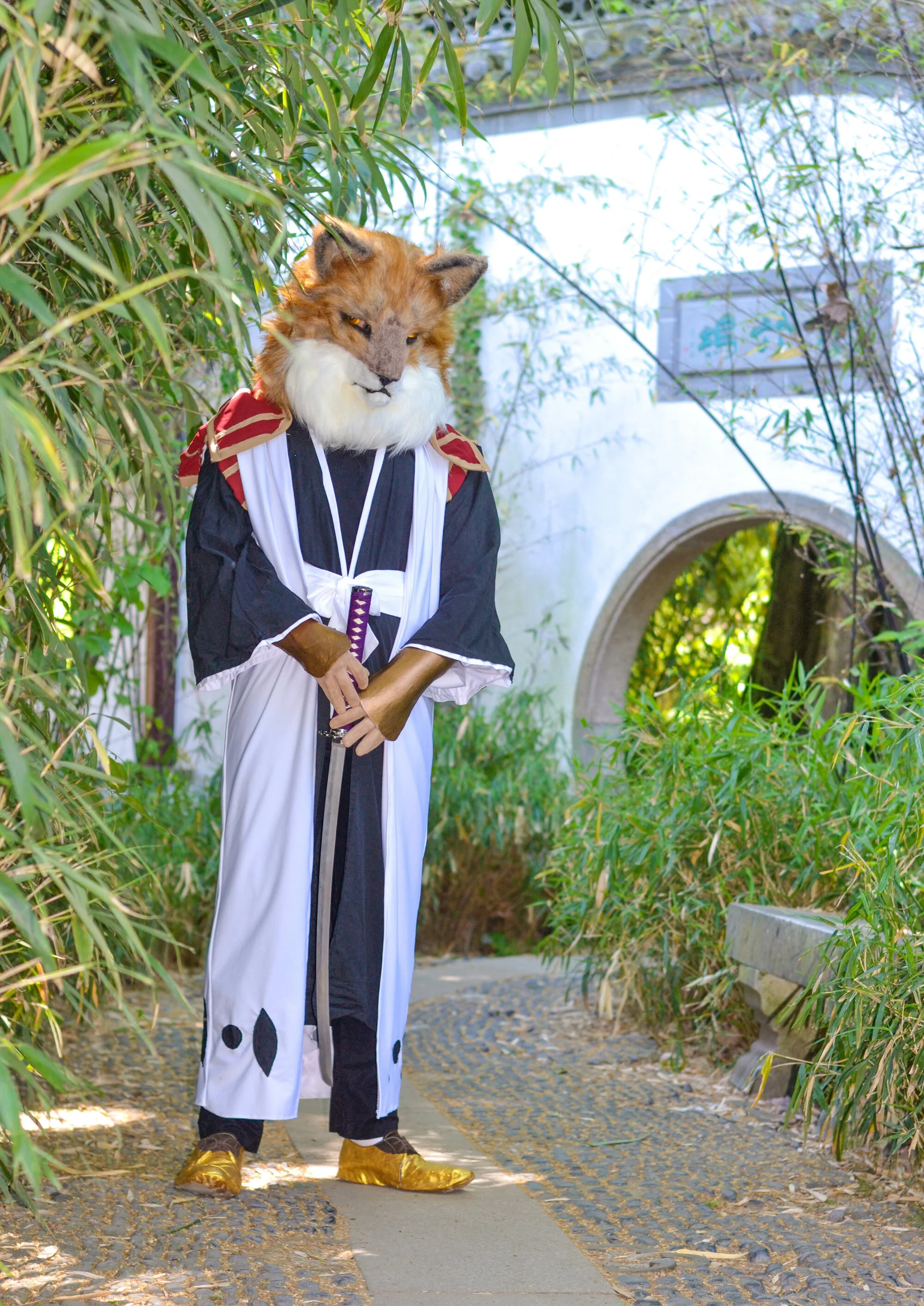 Cosplay-Cover: Sajin Komamura (last arc version)