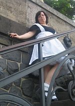 Cosplay-Cover: Maidgirl im Cafe Dress