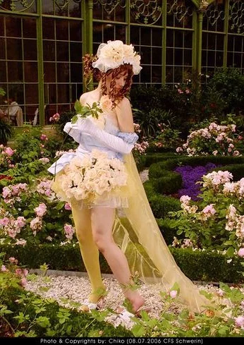 Cosplay-Cover: Princess White Rose (Saga Frontier)