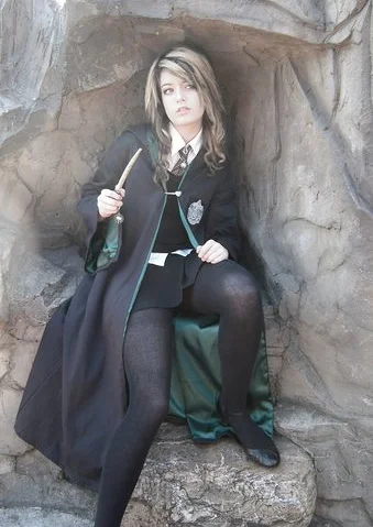 Cosplay-Cover: Narzissa Black (Schulzeit)