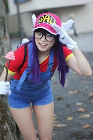 Cosplay-Cover: Arale Norimaki