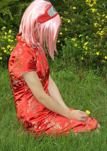 Cosplay-Cover: Sakura Haruno [eigene Kimono Version]