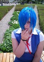 Cosplay-Cover: Ayanami Rei (Schulversion)