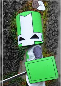 Cosplay-Cover: Green Knight (Castle Crashers)