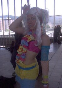 Cosplay-Cover: raving ganguro mermaid