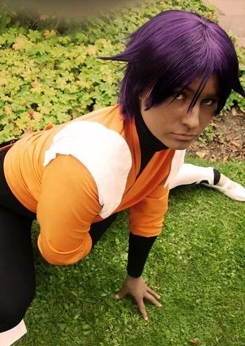 Cosplay-Cover: Yoruichi Shihoin