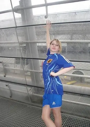 Cosplay-Cover: Fussballfan