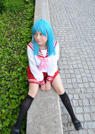 Cosplay-Cover: Konata Izumi (Winteruniform)