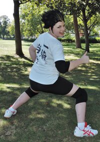 Cosplay-Cover: Yuu Nishinoya (Trainings Klamotten)