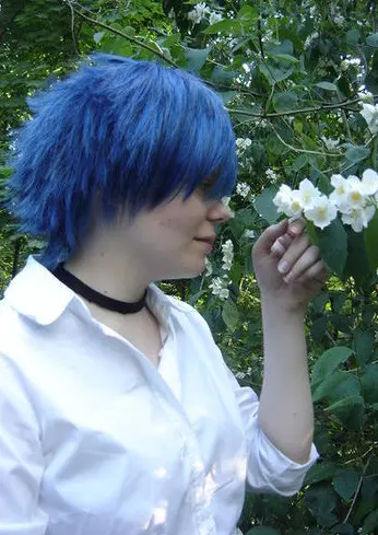Cosplay-Cover: Zexion Schuluniform