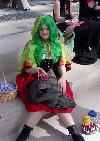 Cosplay-Cover: Grünkäppchen